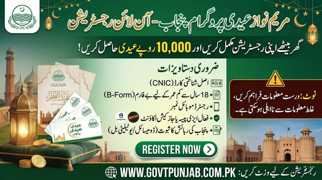 Maryam Nawaz Eidi Scheme 5,000