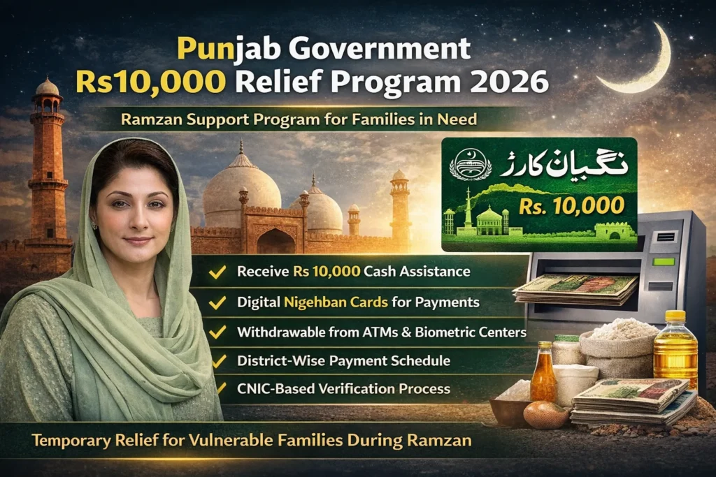 Nigehban card check online punjab gov pk