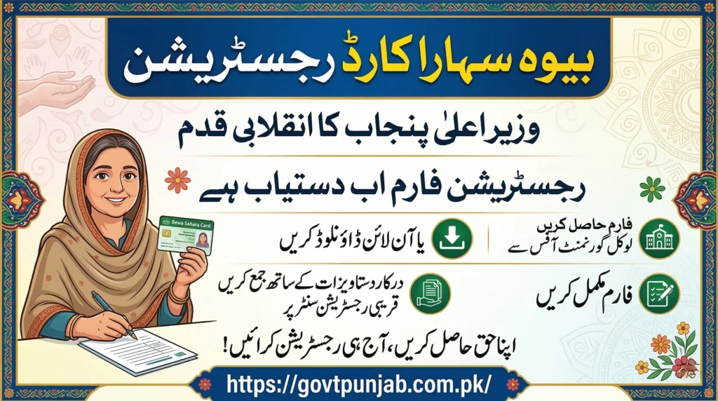 Punjab Bewa Sahara Card eligibility Check